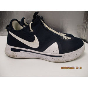 Mens Nike PG 4 Basketball Shoes Size 9 Team College Navy Blue 2020 Paul George